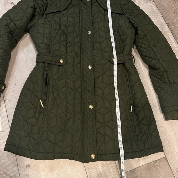 Weather Proof Quilted Hooded Walker Coat - Picture 9 of 9